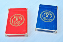 Load image into Gallery viewer, Delta Air Lines Vintage 1979 Playing Cards, 50th Anniversary Edition,  Lot of 2 decks

